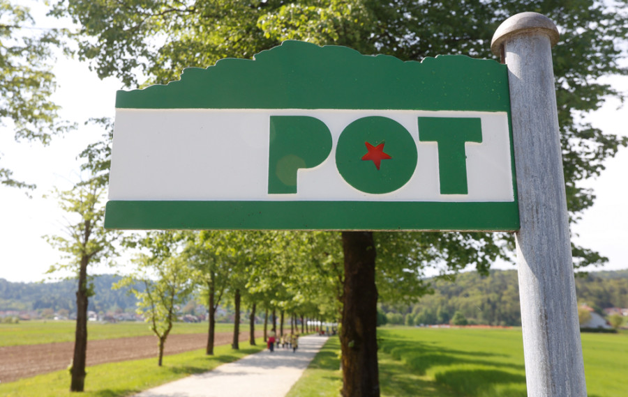 Pot spominov in tovarištva. Foto: N. Rovan