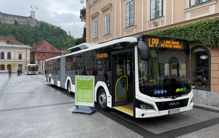 Novi avtobusi LPP. Foto: LPP