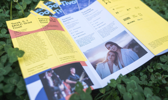 brošura festivala poletje v Tivoliju