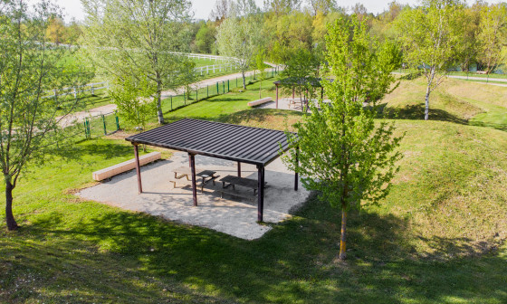 Piknik prostor ob Savi. Foto: Jan Simončič, arhiv Šport Ljubljana