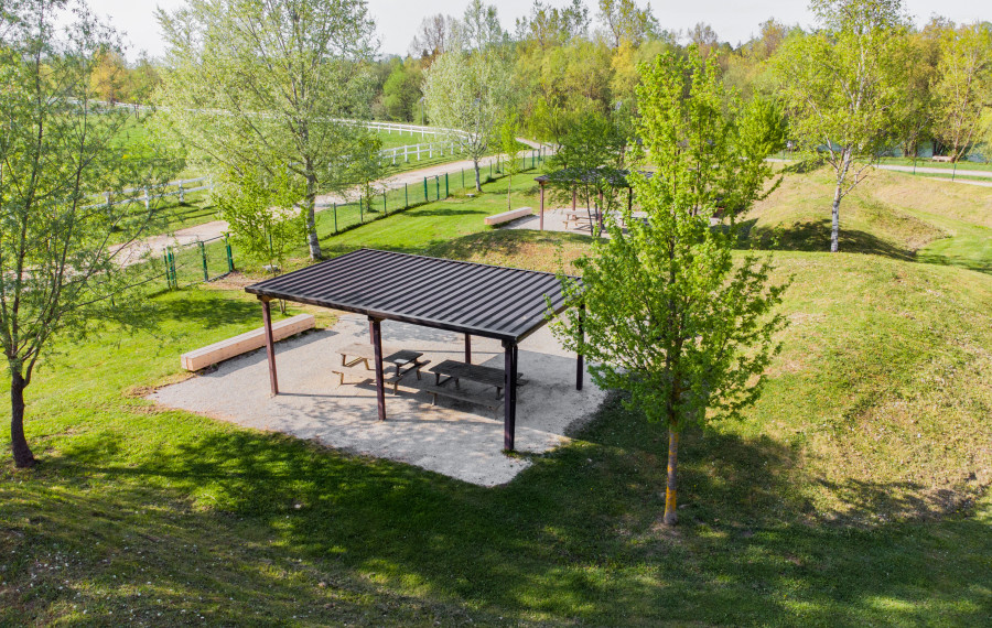 Piknik prostor ob Savi. Foto: Jan Simončič, arhiv Šport Ljubljana