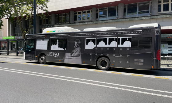 Plečnikov mestni avtobus. Foto: Gregor Murn, Turizem Ljubljana