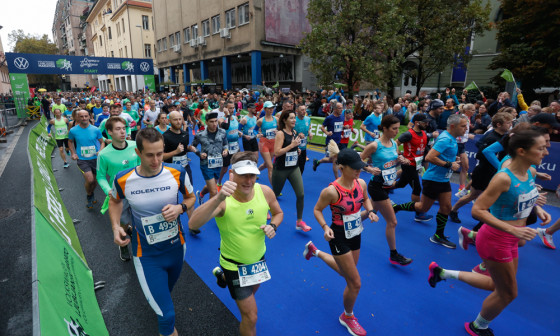 Ljubljanski maraton. Foto: N. Rovan