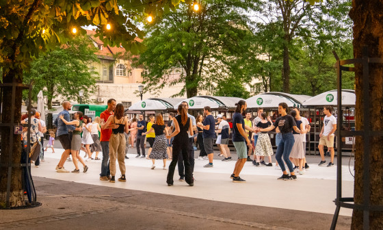 Ples na Plecnikovi ulici Foto: Nino Kolarev, LPT