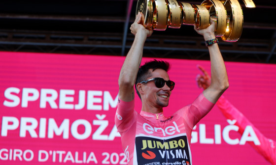 sprejem Primoza Roglica foto: N. Rovan