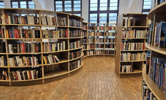 Knjižnica v Centru Rog. Foto: arhiv MKLJ