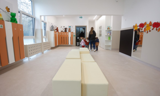 otvoritev prenovljene enote vrtca Mojca