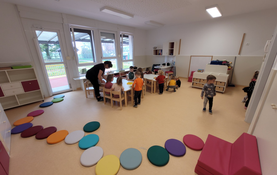 Obnovljena enota Sneberje vrtca Miškolin. Foto: arhiv MOL