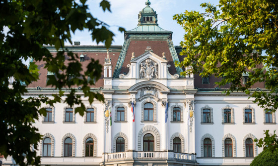 stavba Univerze v Ljubljani 