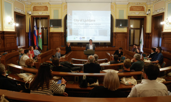 Obiskovalce je pozdravil tudi podžupan Boštjan Koritnik. Foto: N. Rovan 