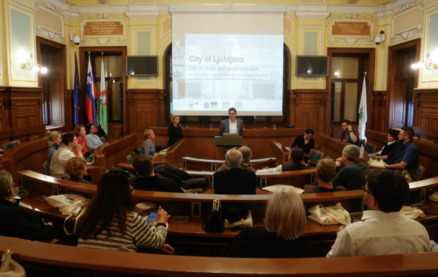 Obiskovalce je pozdravil tudi podžupan Boštjan Koritnik. Foto: N. Rovan 