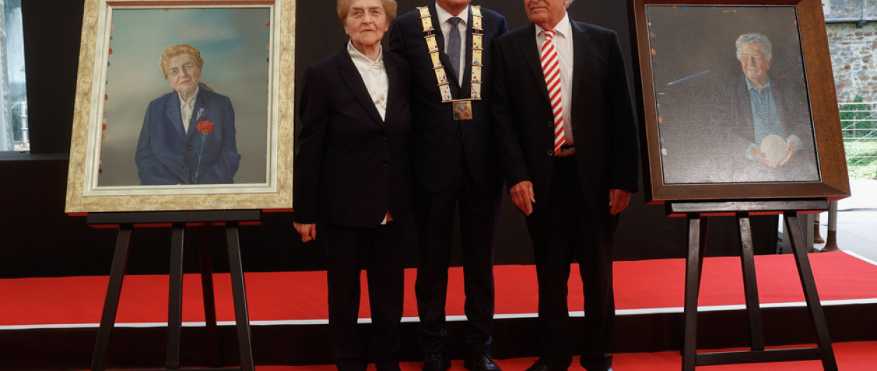 častna meščana in župan