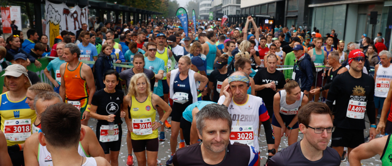 Na startu maratona. Foto: N. Rovan