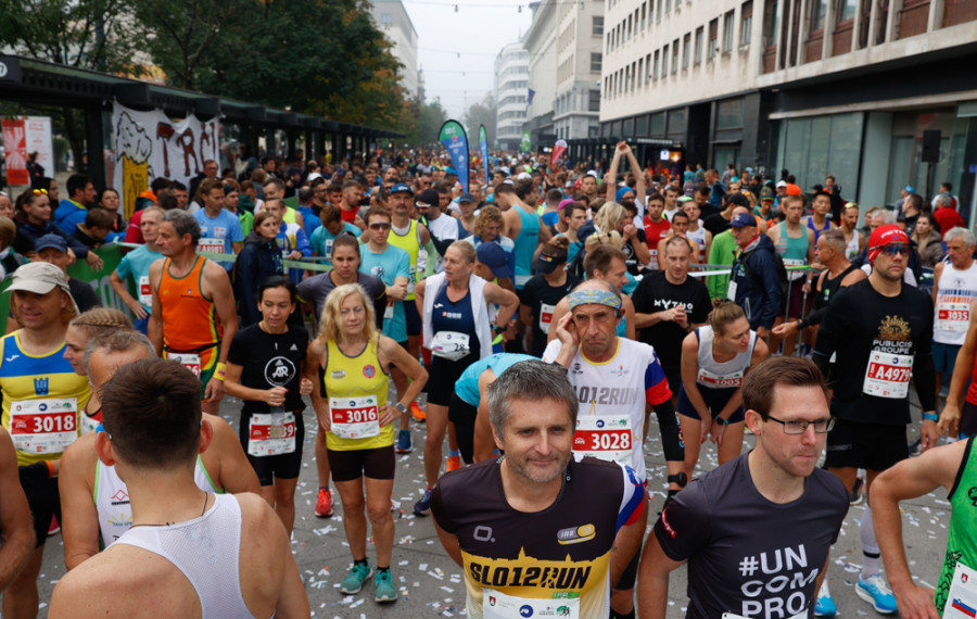 Na startu maratona. Foto: N. Rovan 