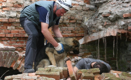 Vaja resevalnih psov 2025. Foto: arhiv MOL