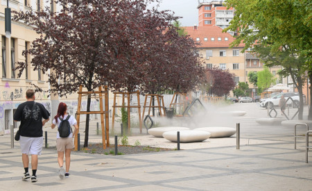 the renovated čufarjeva street