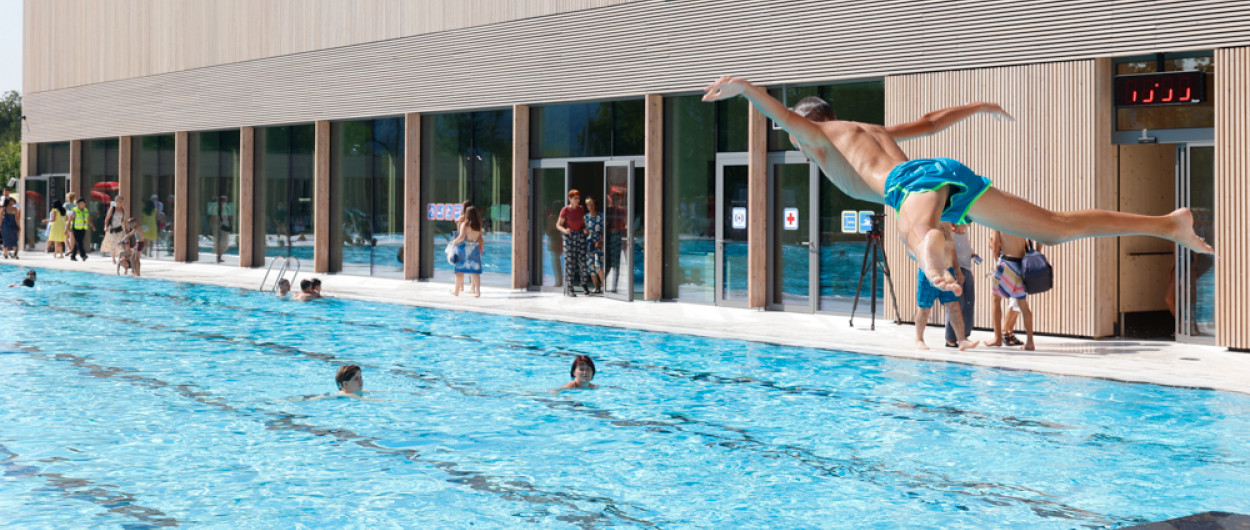the vevče outdoor pool