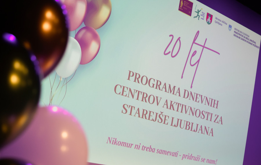 20 let dnevnih centov aktivnosti za starejse Foto n. rovan