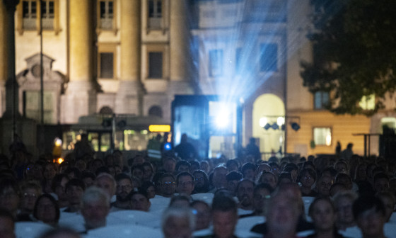 Letni Kinodvor na Kongresnem trgu. Foto: K. Goljat, Kinodvor