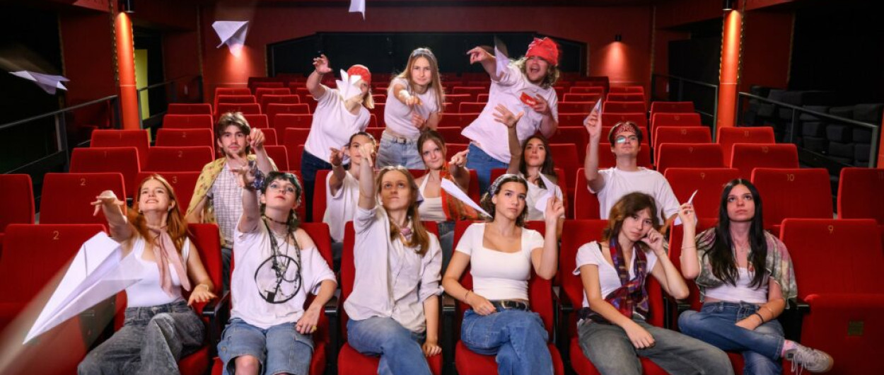 Člani lanskoletnega Kinotripovega filmskega kluba. Foto: Kinodvor