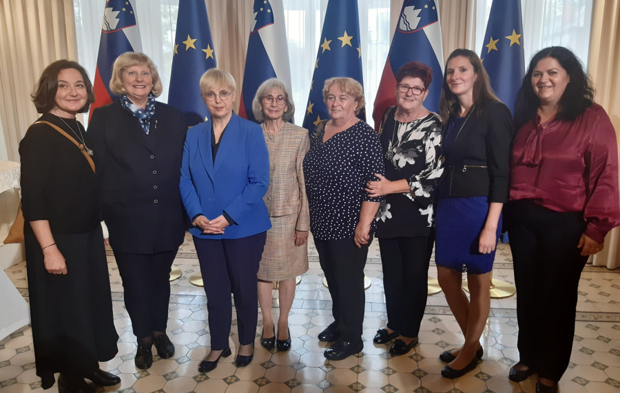 nagrajenke s predsednico