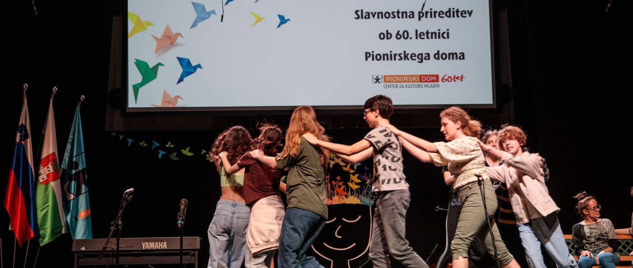 Slavnostna prireditev 60 let Pionirskega doma. Foto: Pionirski dom 