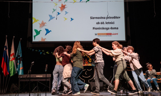 Slavnostna prireditev 60 let Pionirskega doma. Foto: Pionirski dom 