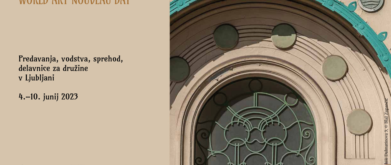 Letak Art nouveau v Ljubljani