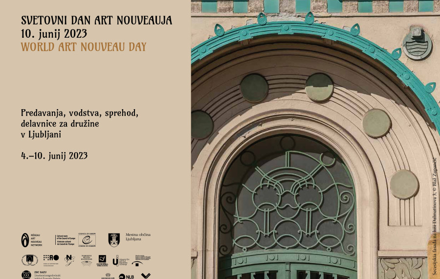 Letak Art nouveau v Ljubljani