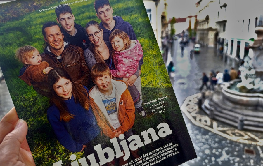 naslovnica aprilske Ljubljane. foto: arhiv MOL