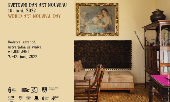 Letak Art nouveau v Ljubljani