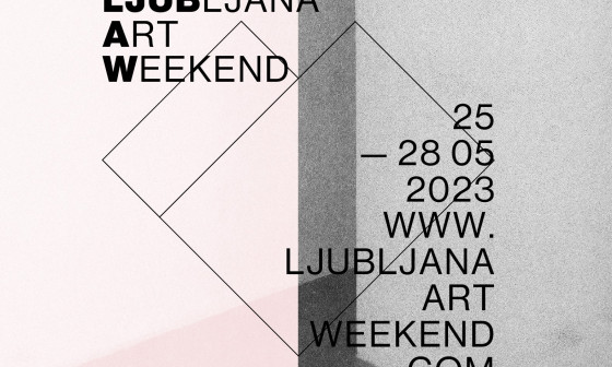 Plakat. Vir: Ljubljana Art Weekend