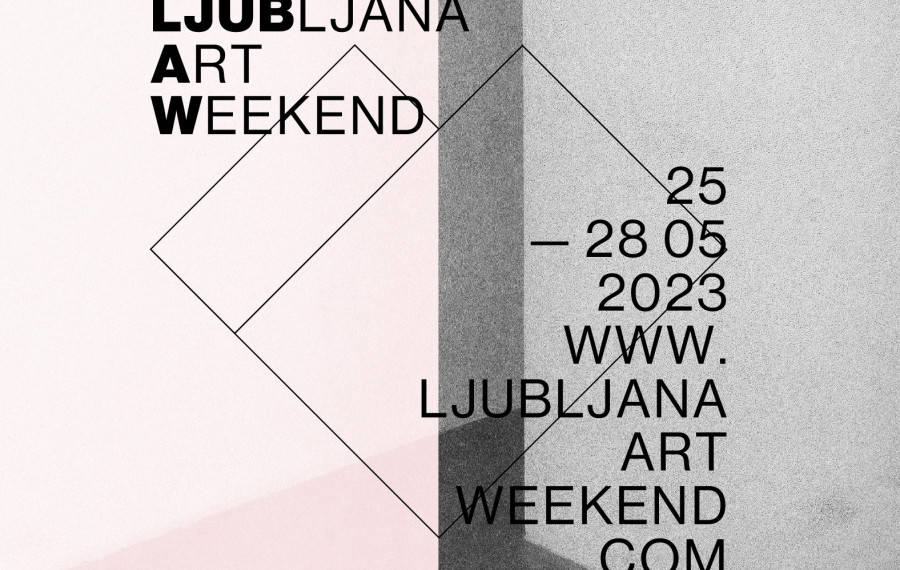Plakat. Vir: Ljubljana Art Weekend
