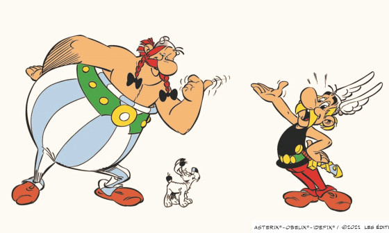 Asterix rojstvo stripa vizualija 2 2