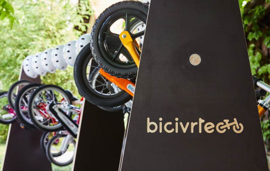 Bici vrtec. Foto: Metod Blejec