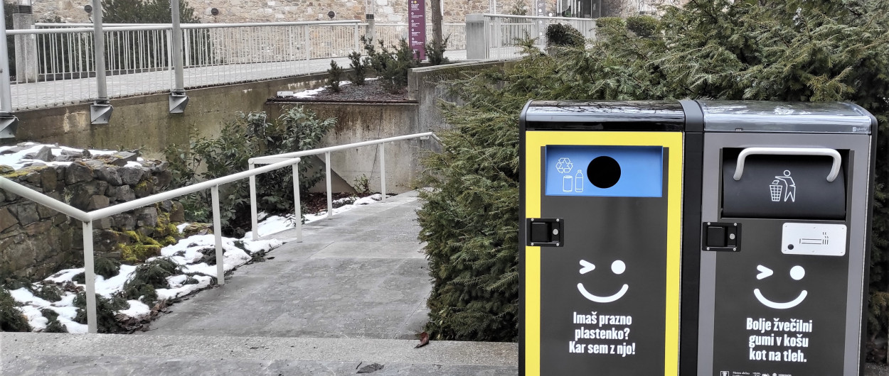 Bigbelly na Ljubljanskem gradu