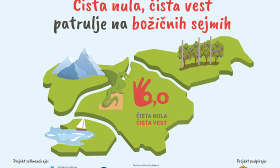 Plakat akcije. Foto vir: Zavod varna pot