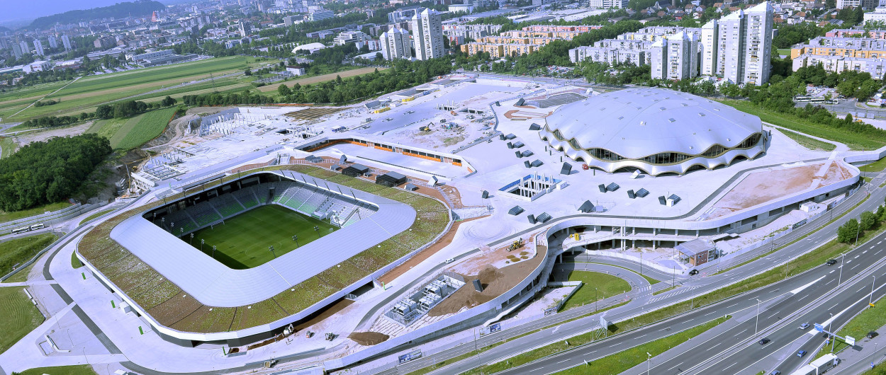 Športni center Stožice, foto: S. Živulović, vir JZ Sport Ljubljana