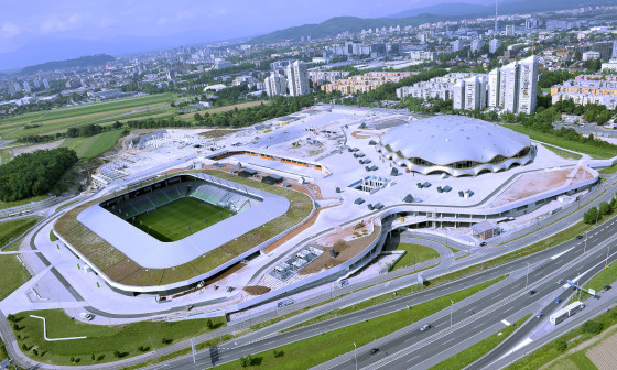 Športni center Stožice, foto: S. Živulović, vir JZ Sport Ljubljana