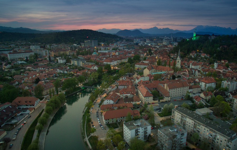 pogled na ljubljano