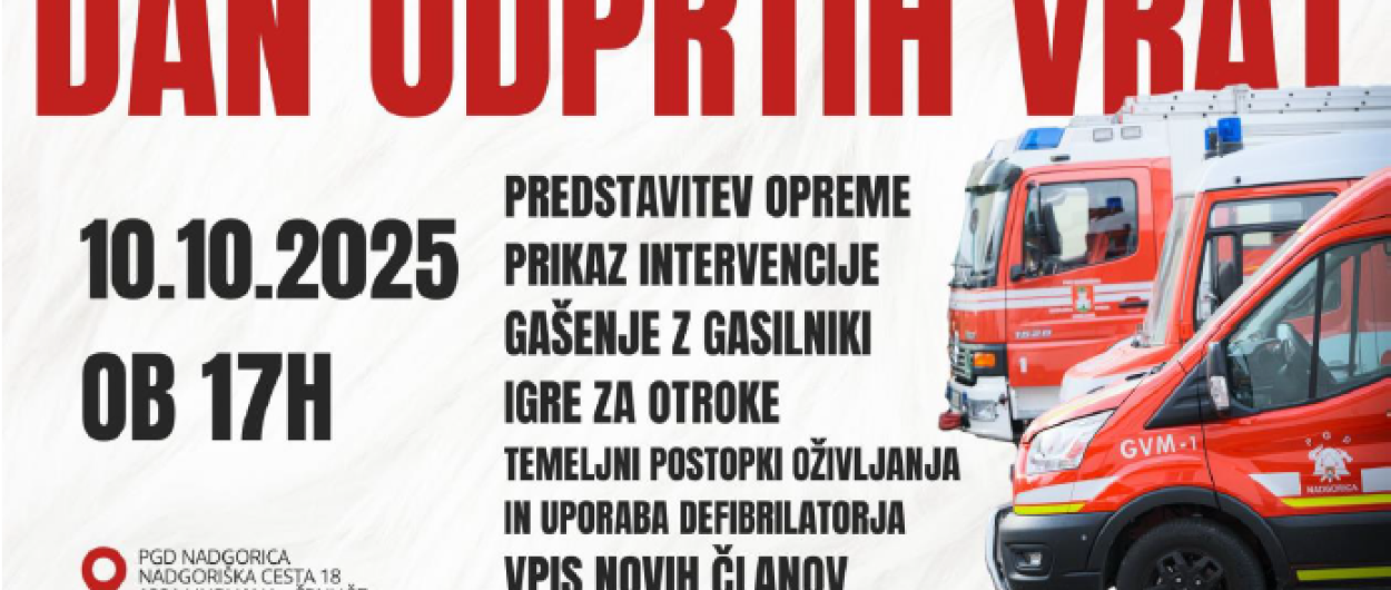 Dan odprtih vrat PGD Nadgorica. Vir: ČS Črnuče