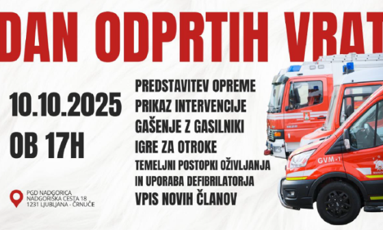 Dan odprtih vrat PGD Nadgorica. Vir: ČS Črnuče