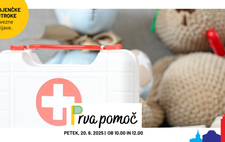Delavnica prve pomoči za dojenčke in otroke. Foto: Mala ulica