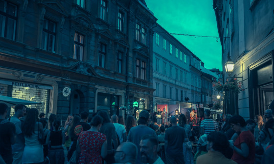 Utrinek iz festivala Dobimo se pred Skucem 2024, foto Simao Bessa, vir Turizem Ljubljana