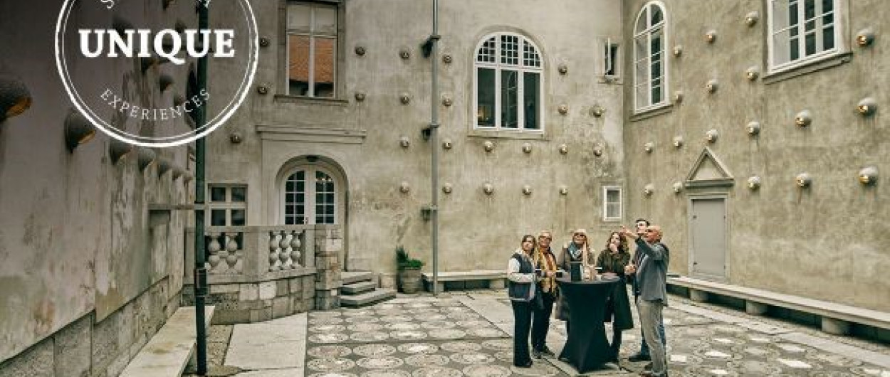 Na Peklenskem dvorišču Jožeta Plečnika. Foto: Primož Bregar, Turizem Ljubljana