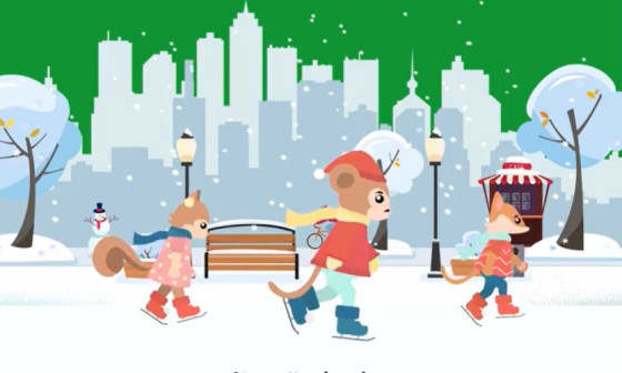 vabilo na drsališče