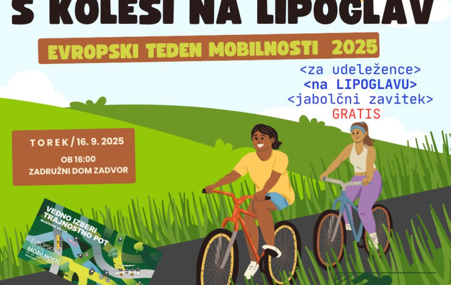Banner ETM 2025 KOLESARSTVO. 