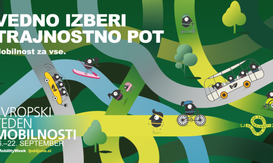 logotip evropskega tedna mobilnosti