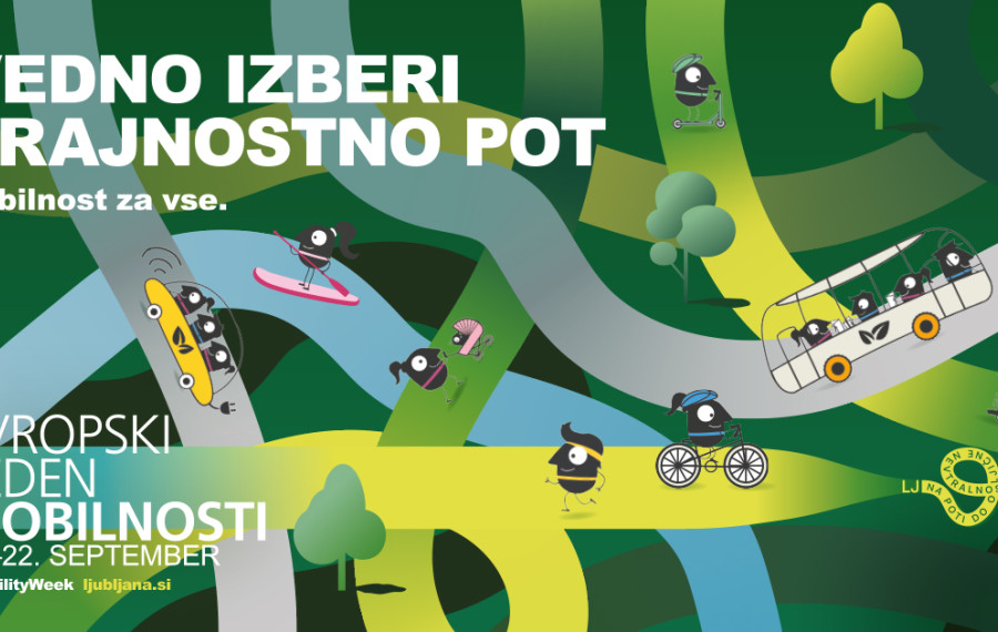 logotip evropskega tedna mobilnosti