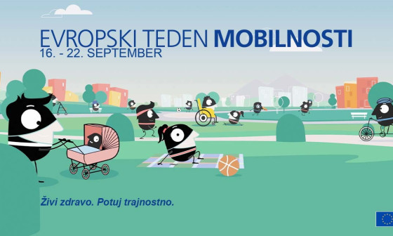 logo evropskega tedna mobilnosti